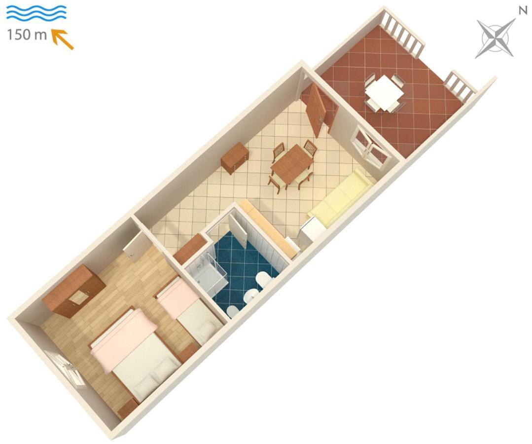 Apartments By The Sea Duga Luka - Prtlog, Labin - 2367 Drenje  Luaran gambar